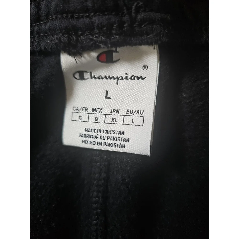 Champion Sweatpants   Men's   Pocket  Logo Black  Size L‎